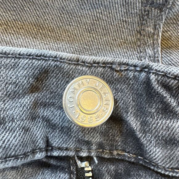 Tommy Jeans Scanton Slim Men’s 42x31 Gray Wash Denim Stretch Jeans Workwear - Picture 11 of 16